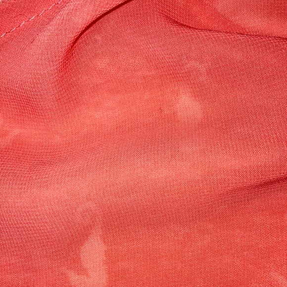 Coral Pink Tank Top with seahorse Print - Picture 14 of 15